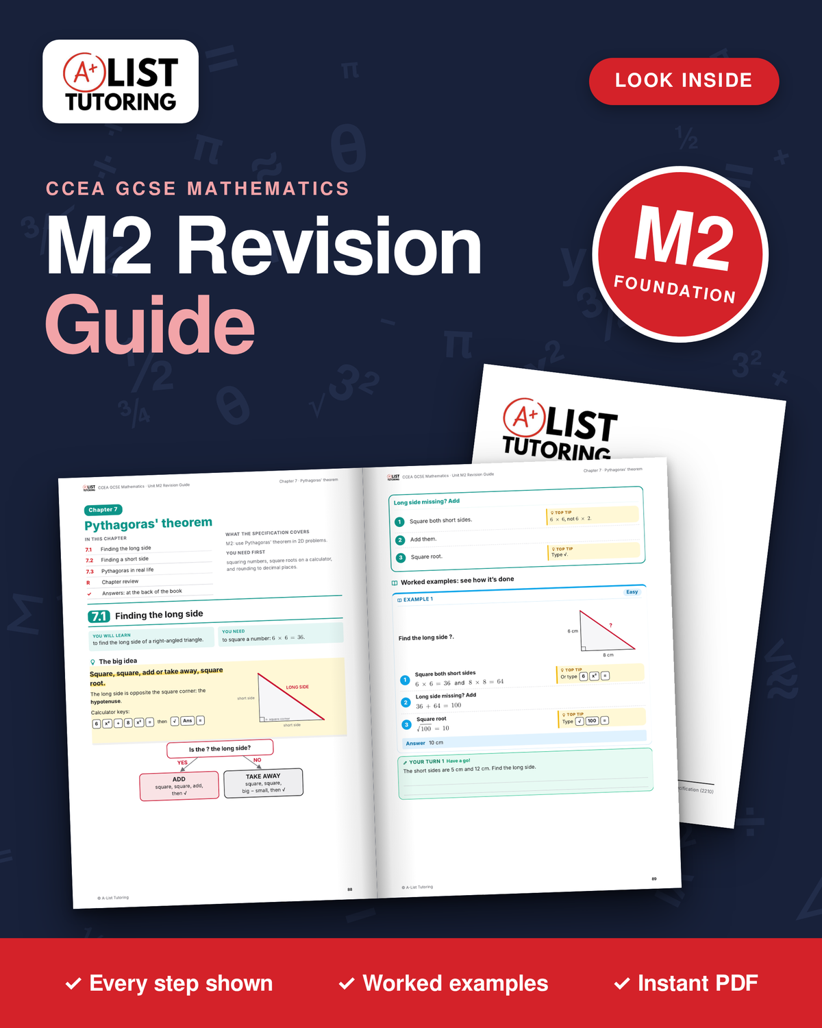 CCEA GCSE Maths M2 Revision Guide PDF