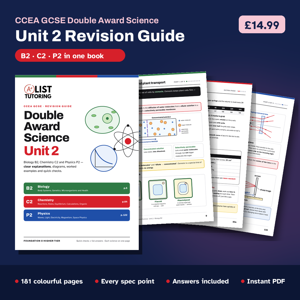CCEA GCSE Double Award Science Unit 2 Revision Guide PDF