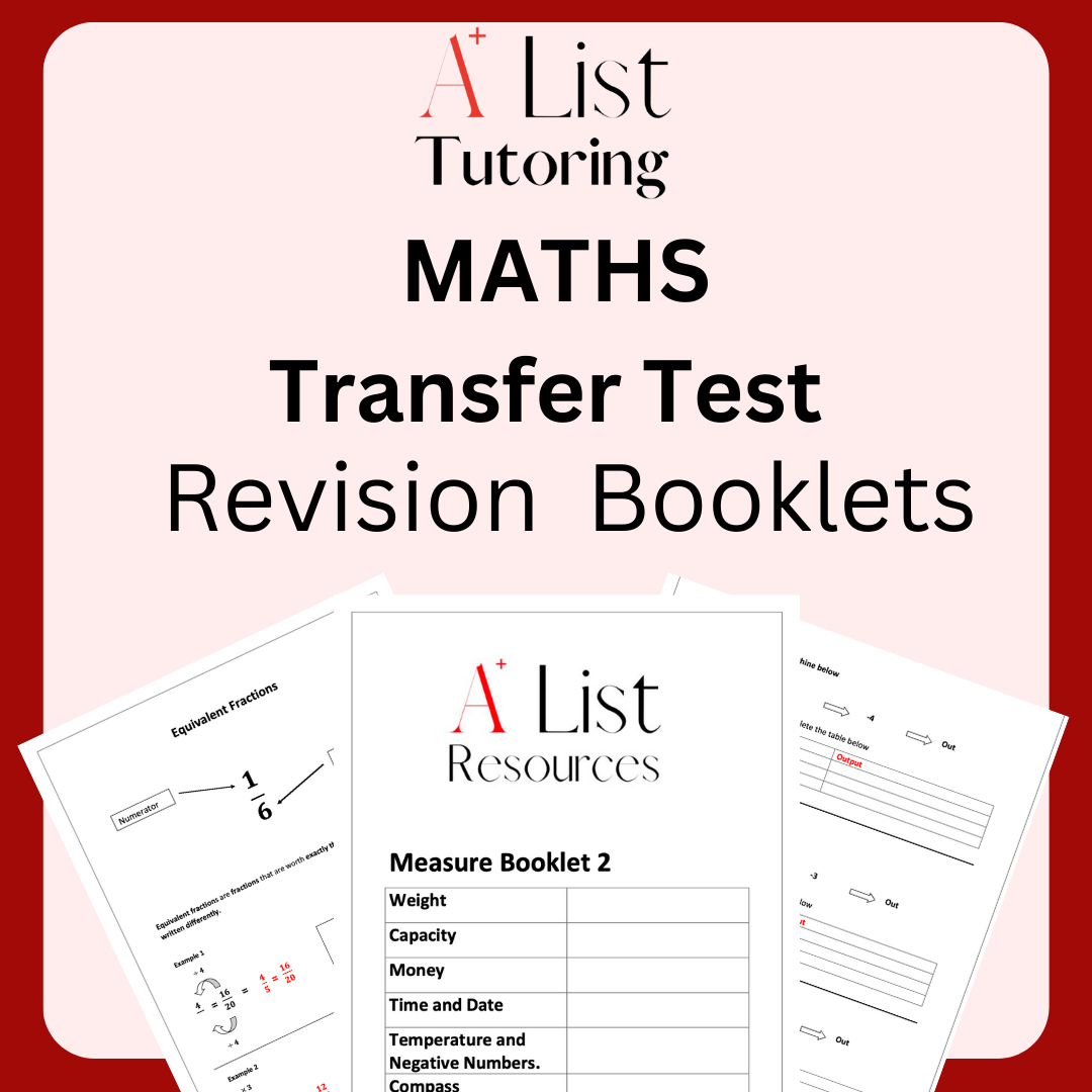 SEAG Transfer Test Starter Pack