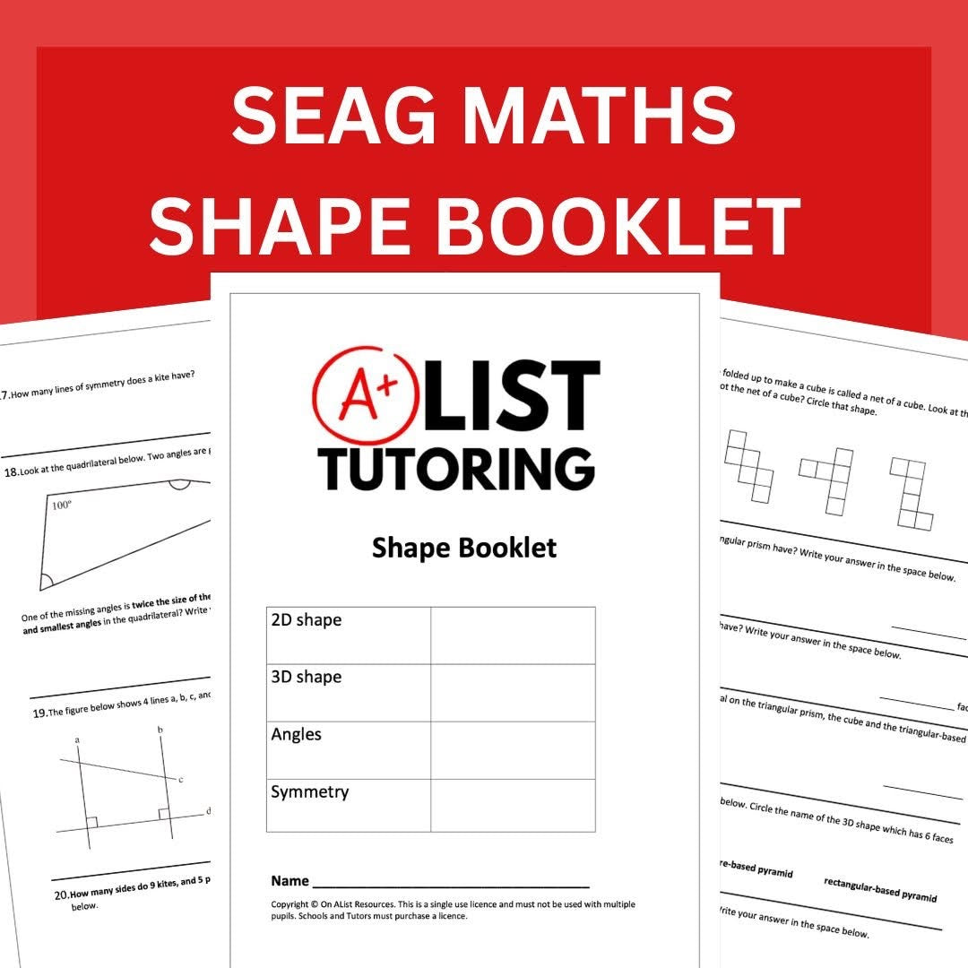 Transfer Test Maths: Shape revision booklet 1 PDF