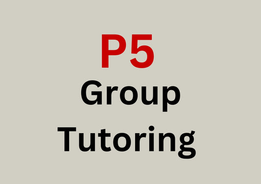Primary 5 - Group Tutoring - Monday 4-5