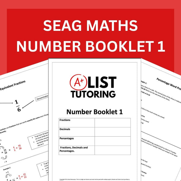 Transfer Test Maths: Number revision booklet 1 PDF