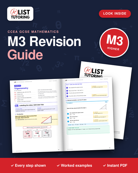 CCEA GCSE Maths M3 Revision Guide PDF