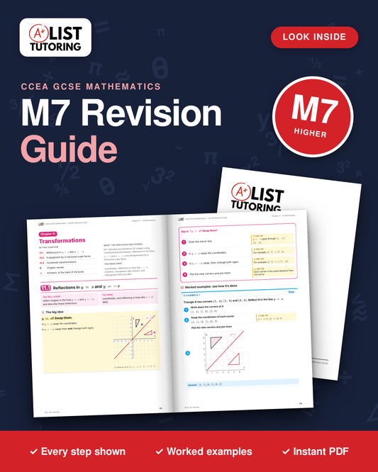 CCEA GCSE Maths M7 Revision Guide PDF