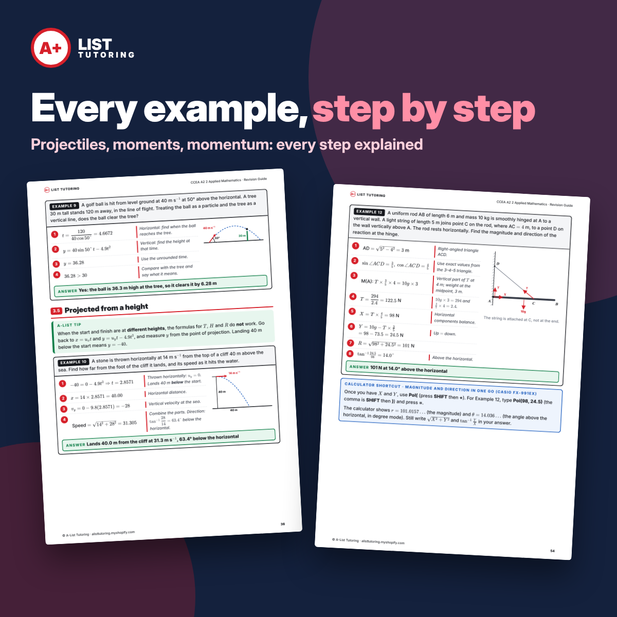 CCEA A2 Maths Applied (A2 2) Revision Guide PDF