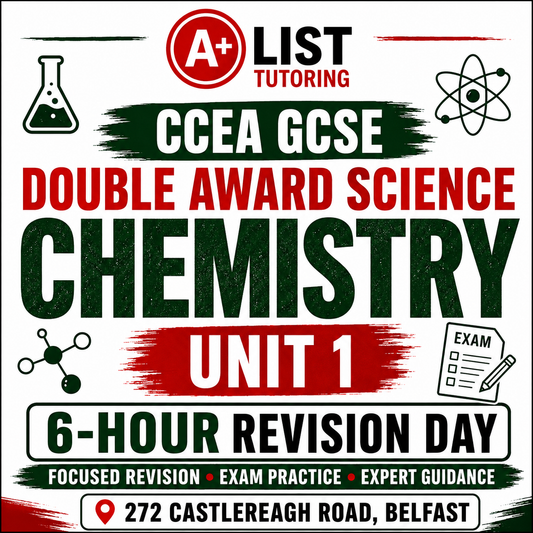 Double Award Chemistry unit 1 - 6 hour revision day - 7th Nov
