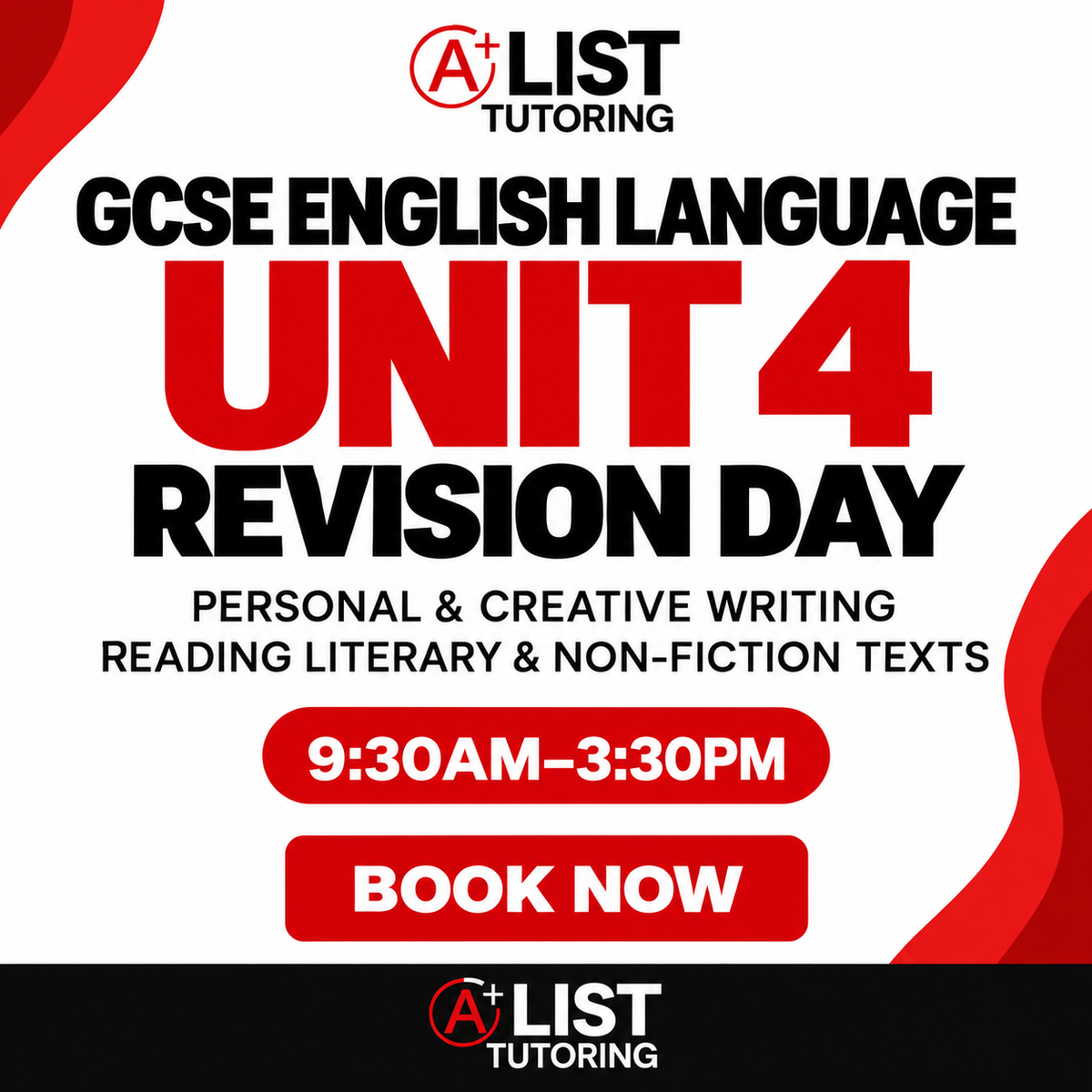 GCSE English language unit 4 - 6 hour revision Day - 14th Nov