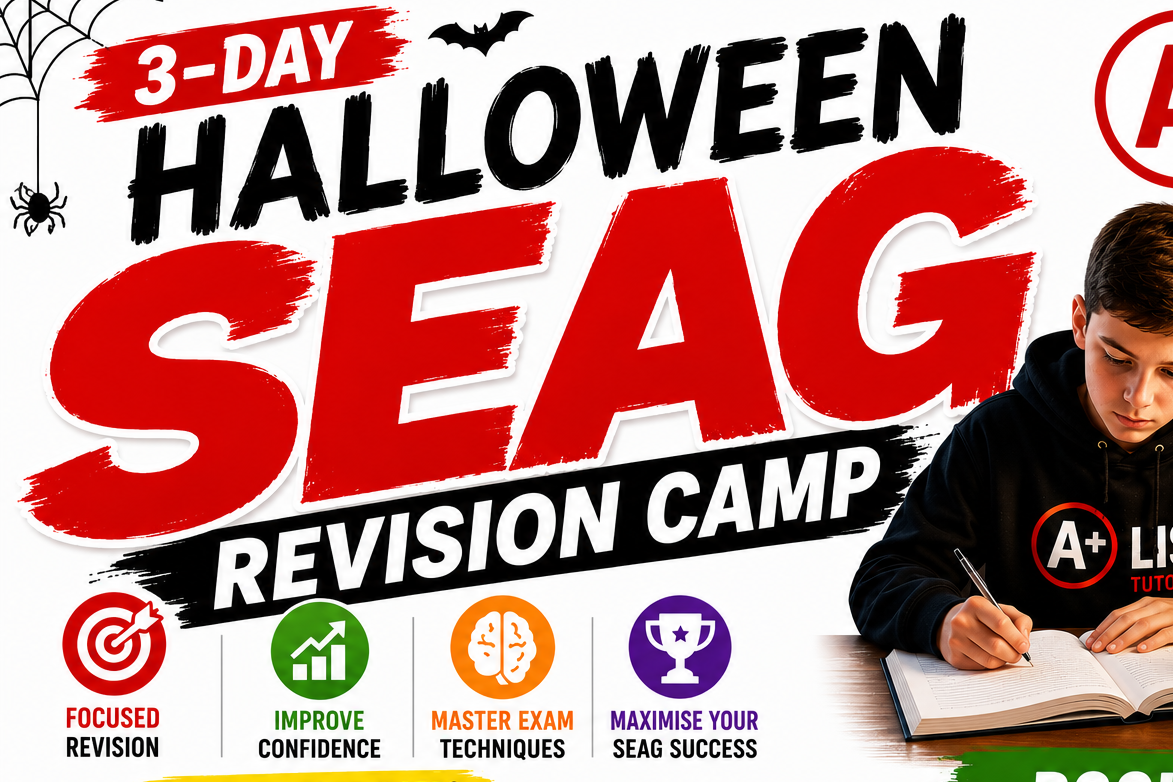 Halloween 3 day SEAG revision Camp